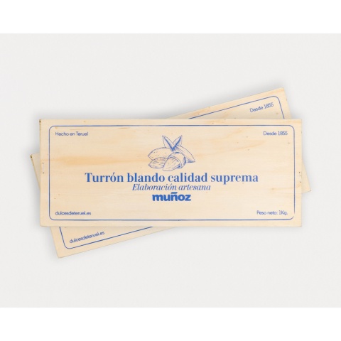 Turrón blando 1 Kg  de almendra