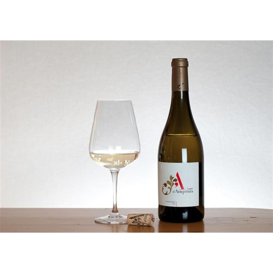 Vino Lagar d´Amprius blanco (uva chardonay)