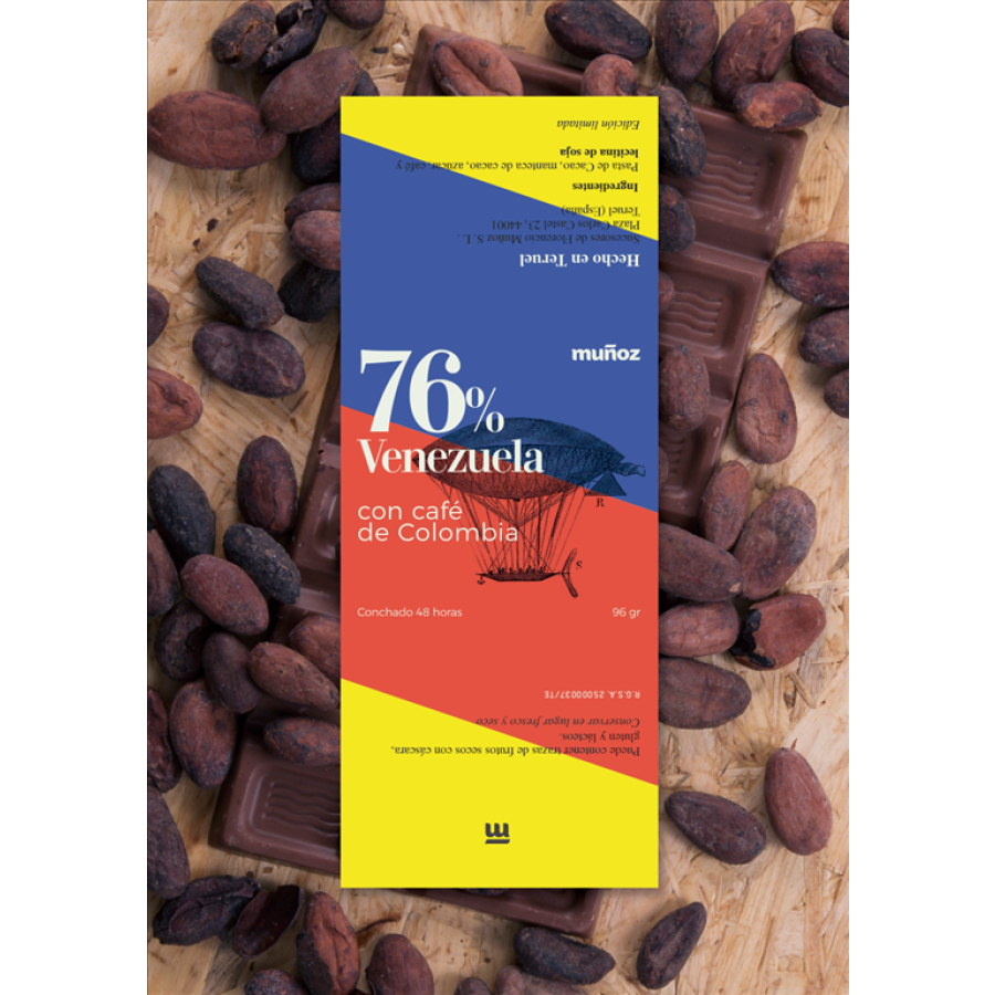 Chocolate con leche condensada 38%Cacao 98 Grs