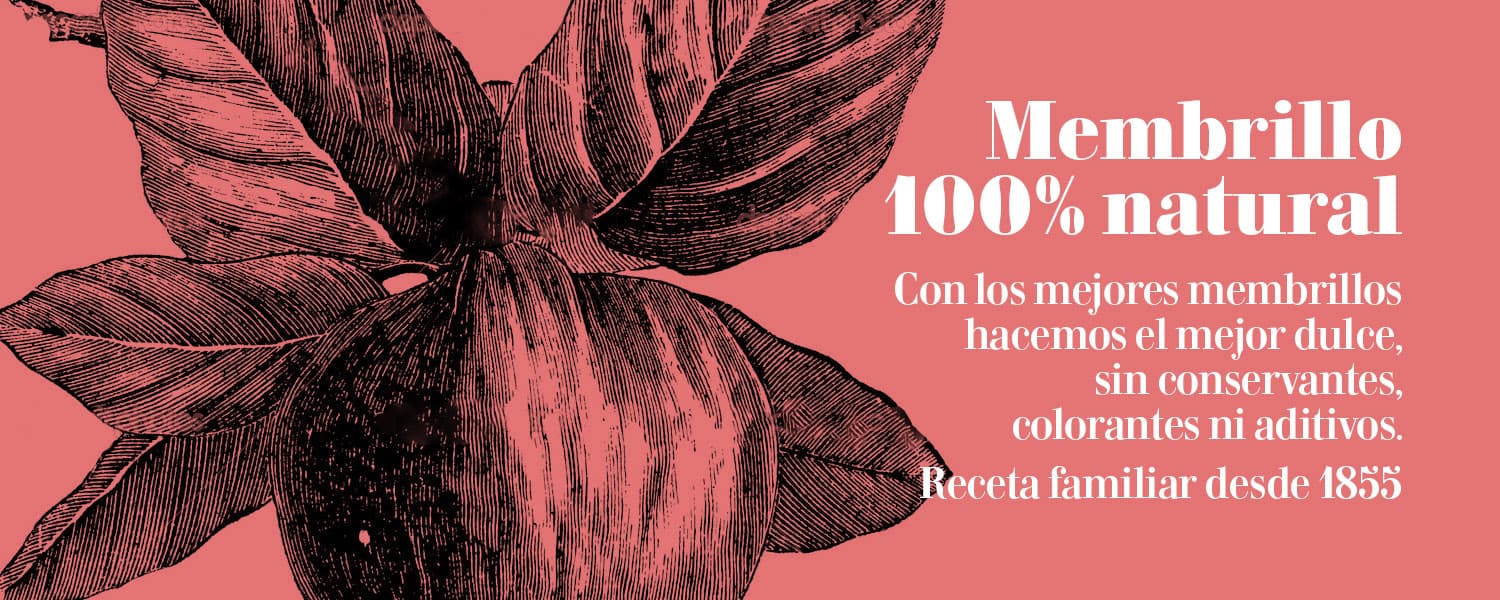 Membrillos 100% Natural