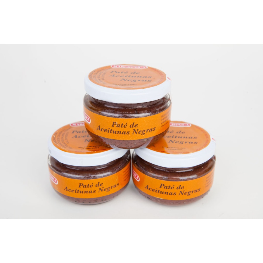 Paté de aceitunas negras 120 grs