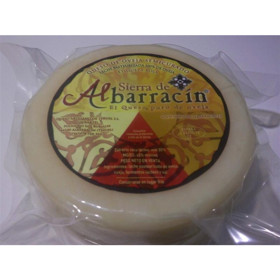 Queso de Albarracín Semicurado 700 grs aprox