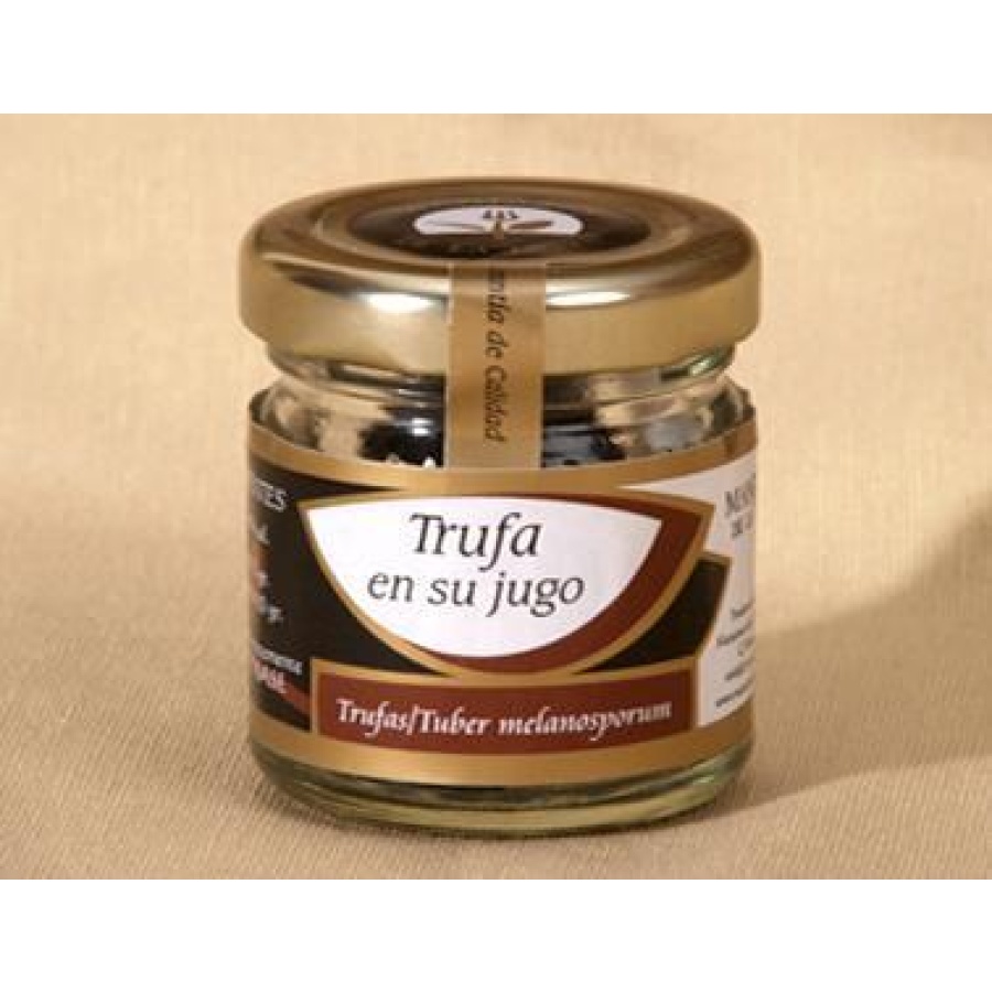 Trufa en su jugo 15 grs neto / tuber melanosporum